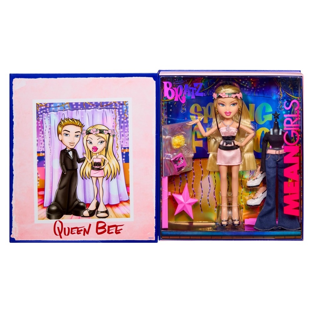 Bratz Queen Bee Doll with Accessories - Pink and Gold